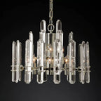 Brous Prism Round Chandelier 24"