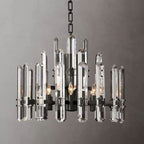 Brous Prism Round Chandelier 24"
