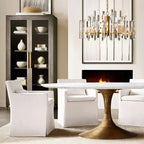 Brous Prism Round Chandelier 24"