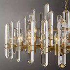 Brous Prism Round Chandelier 48"