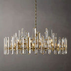 Brous Prism Round Chandelier 48"