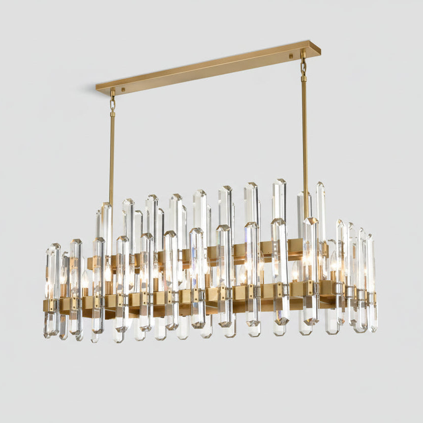 Browning Prism 28-Light Square Chandelier -kimoylights