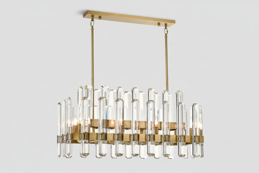 Browning Prism 28-Light Square Chandelier -kimoylights