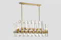 Browning Prism 28-Light Square Chandelier -kimoylights