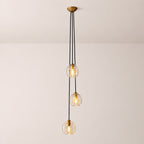 Bubora Clear Glass Cascade Pendant