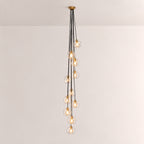 Bubora Clear Glass Cascade Pendant
