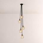 Bubora Clear Glass Cascade Pendant