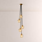 Bubora Clear Glass Cascade Pendant