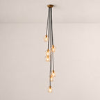 Bubora Clear Glass Cascade Pendant