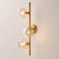 Bubora Clear Glass Cascade Sconce