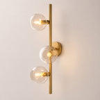 Bubora Clear Glass Cascade Sconce