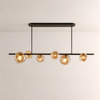 Bubora Clear Glass Linear Chandelier