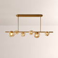 Bubora Clear Glass Linear Chandelier