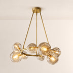 Bubora Clear Glass Round Chandelier