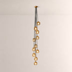 Bubora Smoke Glass Cascade Pendant