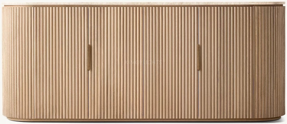 Byron Emperador 4-door Sideboard