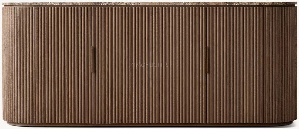 Byron Emperador 4-door Sideboard