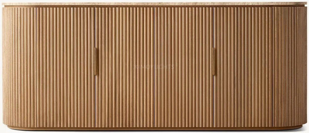 Byron Emperador 4-door Sideboard