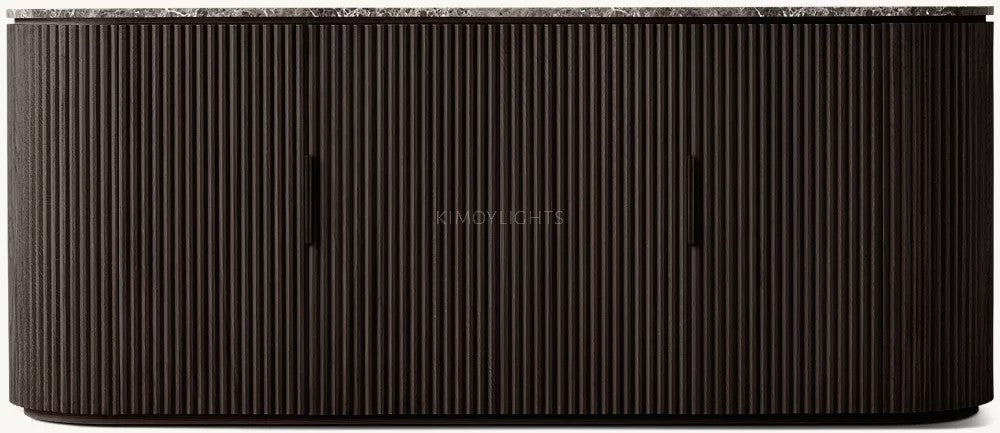 Byron Emperador 4-door Sideboard
