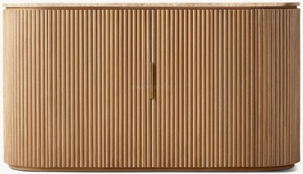 Byron Emperador Double-Door Sideboard