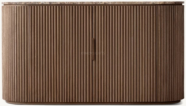 Byron Emperador Double-Door Sideboard