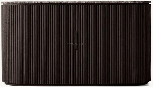 Byron Emperador Double-Door Sideboard