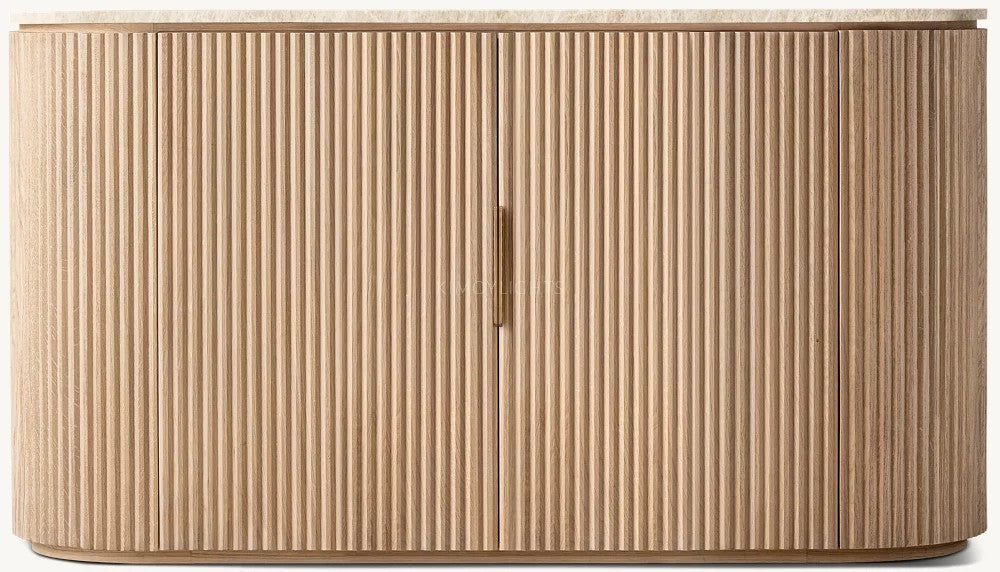 Byron Emperador Double-Door Sideboard