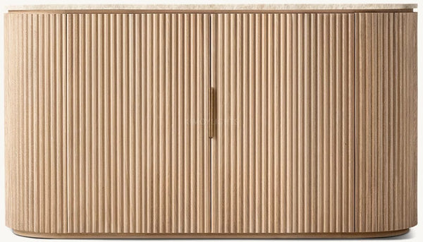 Byron Emperador Double-Door Sideboard