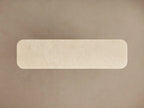 Caden Console Table in Wood and Stone Modern Design