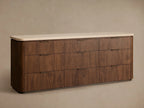 Caden Nine Drawer Dresser with Stone Top