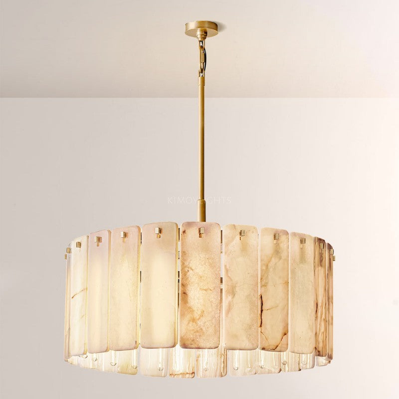 Calametta Onyx Round Chandelier 36"