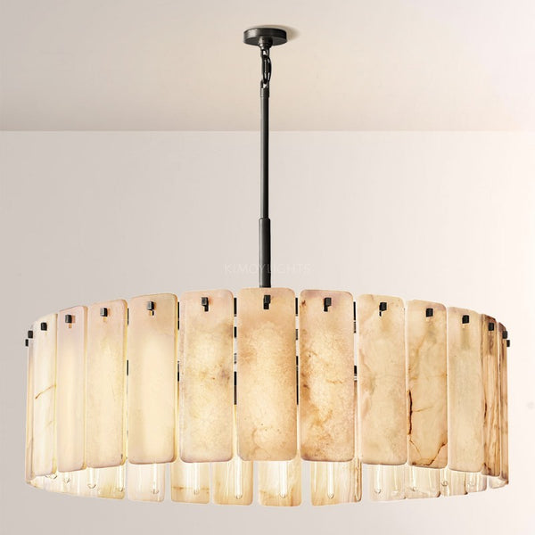 Calametta Onyx Round Chandelier 48"