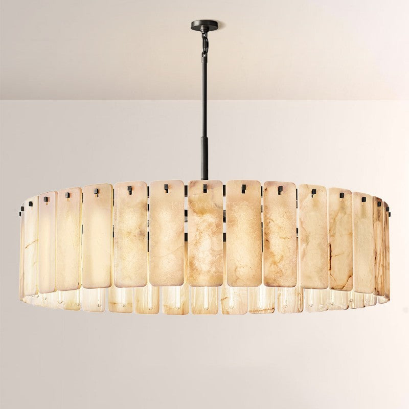 Calametta Onyx Round Chandelier 60"