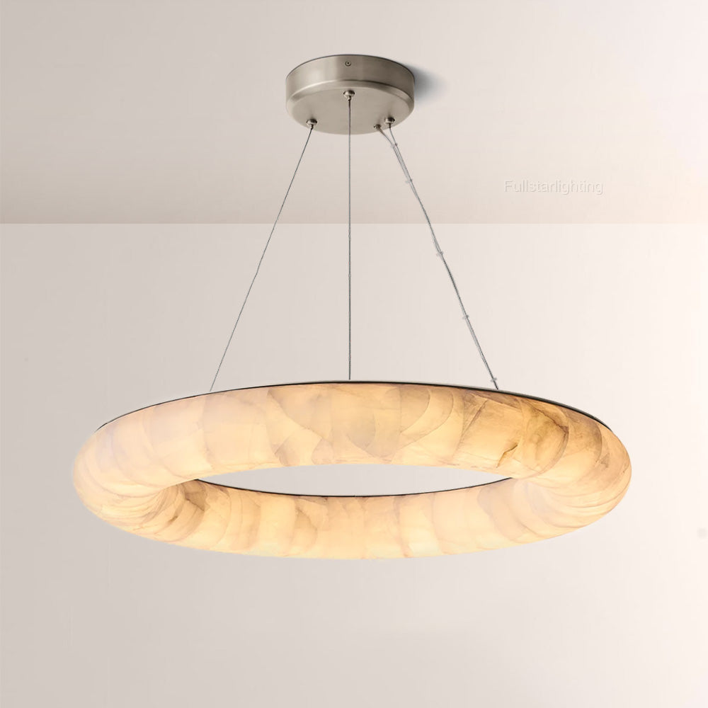 Rivage Lisse Round Chandelier 31"