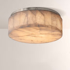 Erater Calcite Round Flushmount 6"10"14"