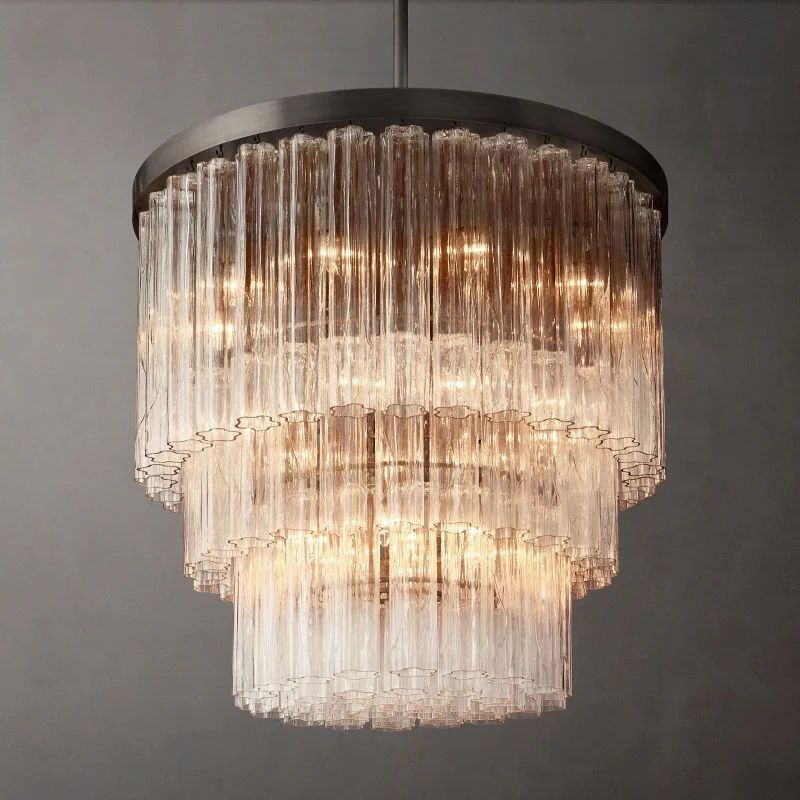 Calion 3-Tier Round Chandelier 36”
