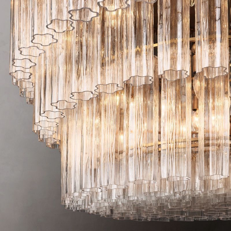 Calion 3-Tier Round Chandelier 48"