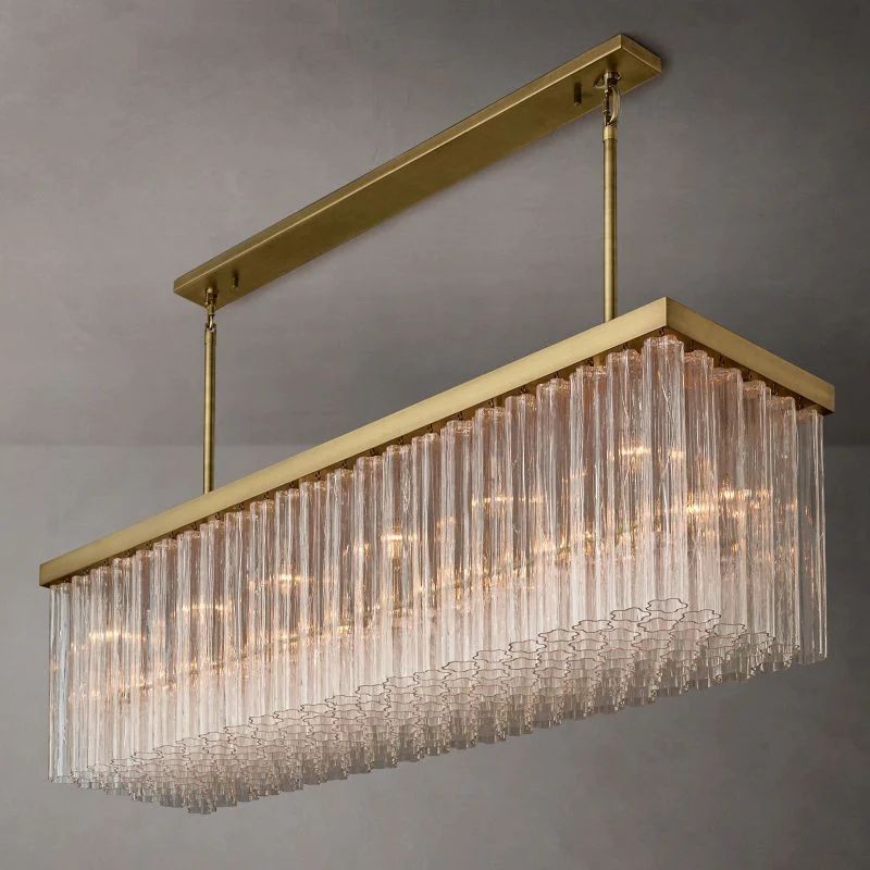 Calion Rectangular Chandelier 73”
