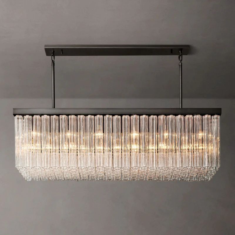 Calion Rectangular Chandelier 73”