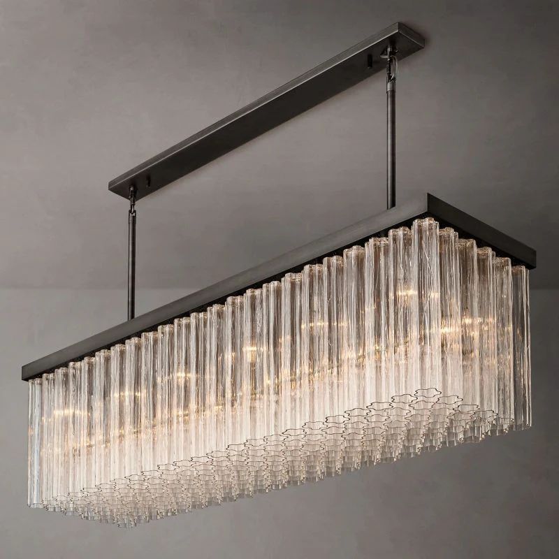 Calion Rectangular Chandelier 73”