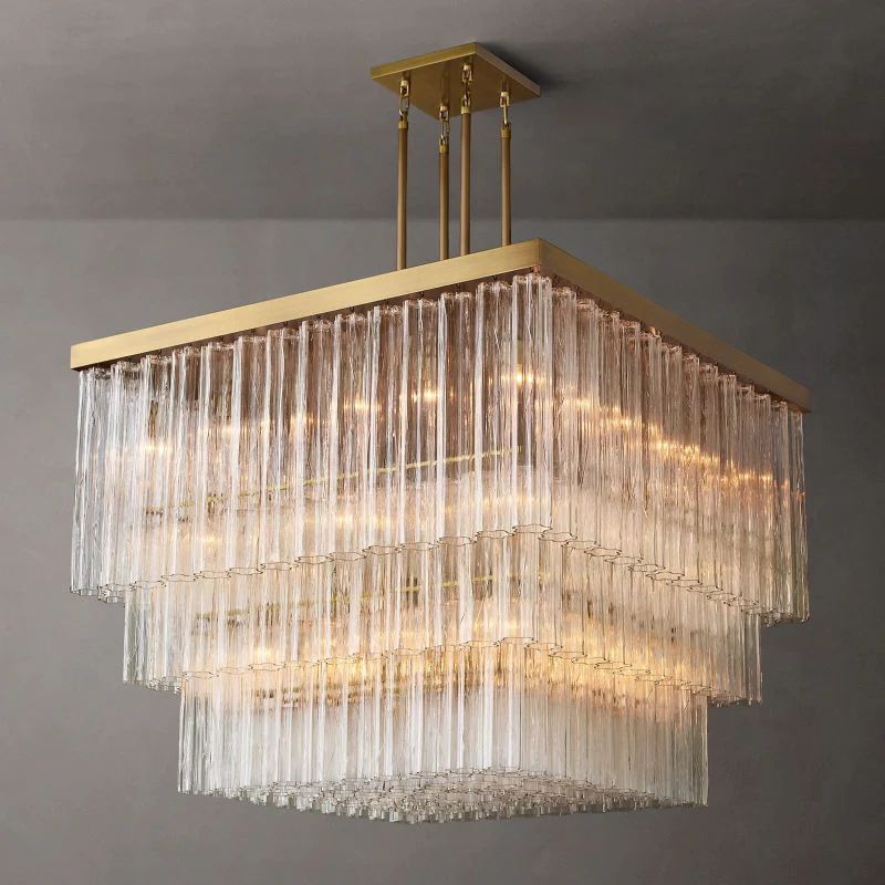 Calion Square Chandelier 45"