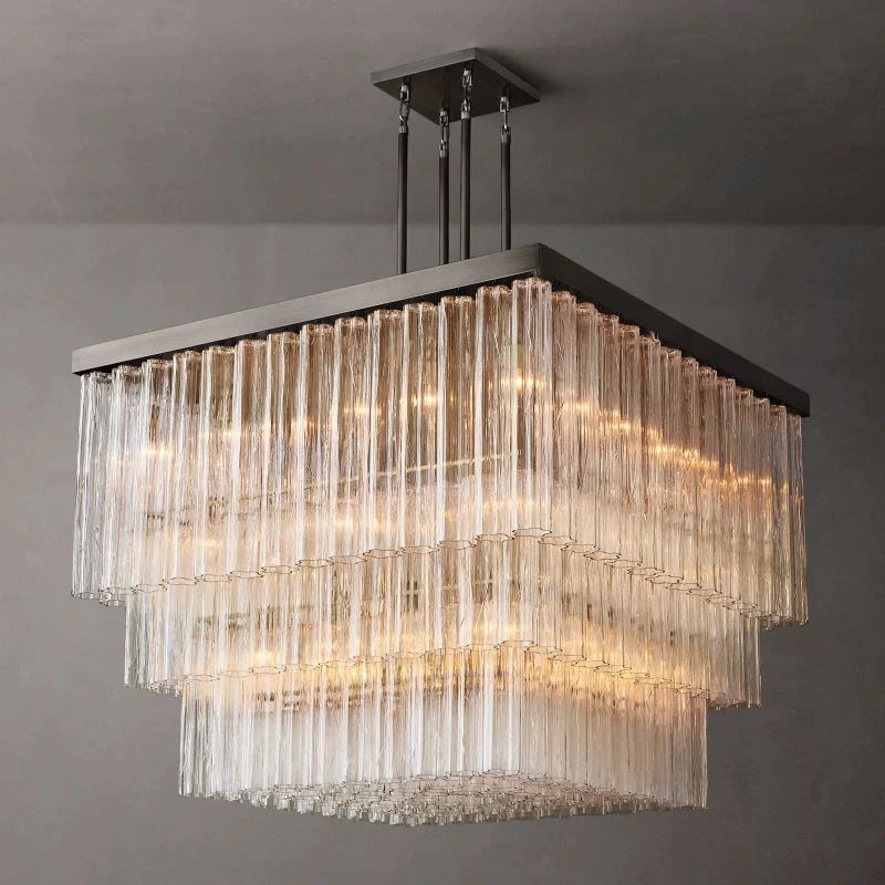 Calion Square Chandelier 45"