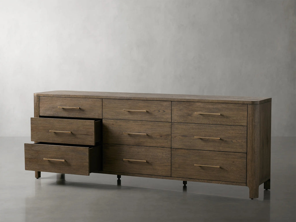 Calista Nine Drawer Dresser