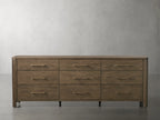 Calista Nine Drawer Dresser