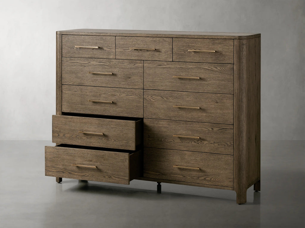 Calista Eleven Drawer Dresser
