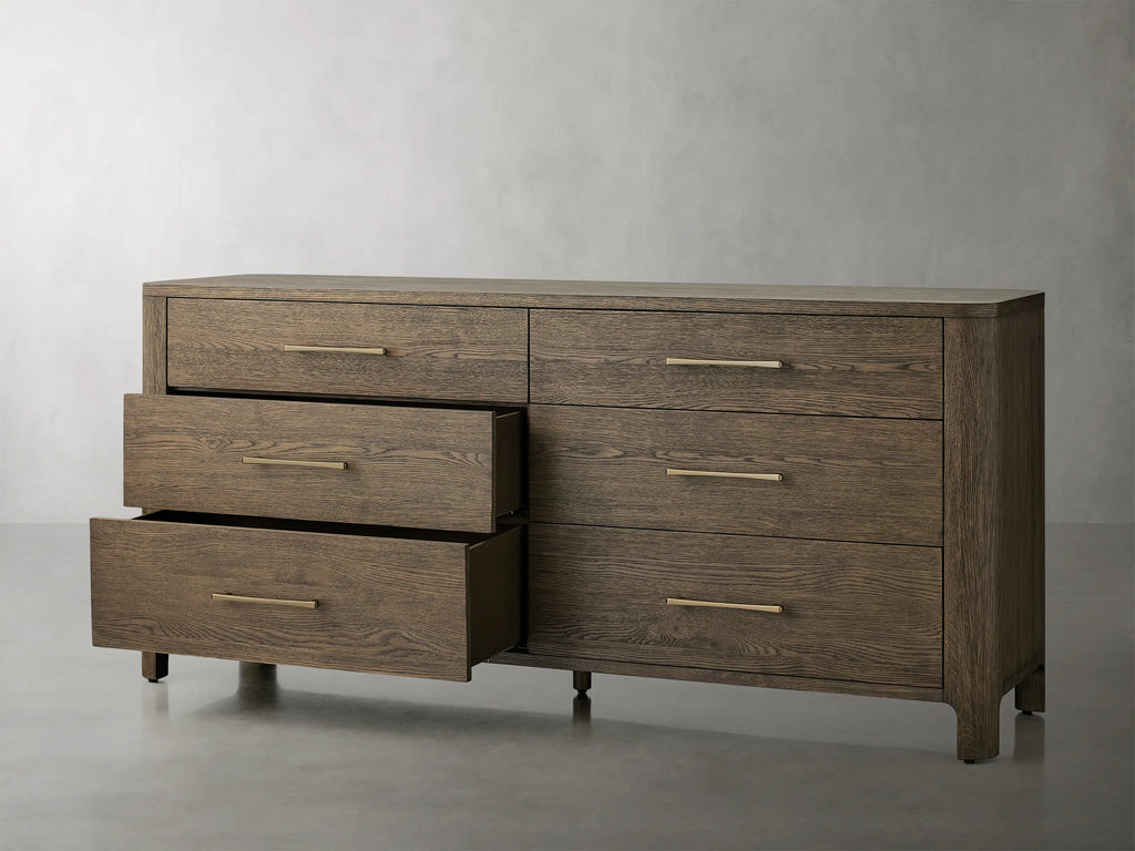 Calista Six Drawer Dresser
