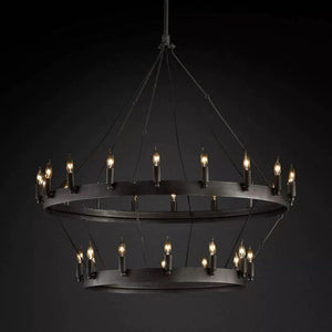 Camino Vintage Candelabra 2-Tier Chandelier