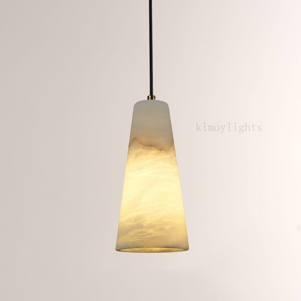 Capus Conical Alabaster Pendant