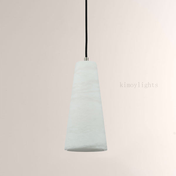 Capus Conical Alabaster Pendant