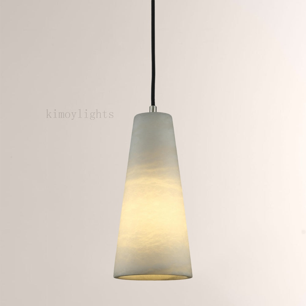 Capus Conical Alabaster Pendant